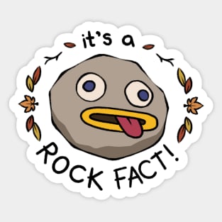 Rock Fact Sticker